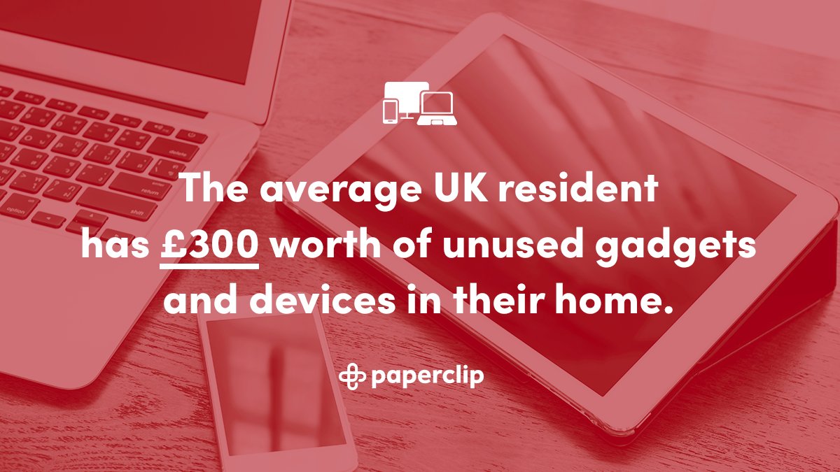 Whether it's an old mobile phone, laptop, TV or games console; you're bound to find a new home for your unused electronics on the @papercliphq marketplace...🖇

Join for free, list your unwanted item in seconds and earn cash decluttering. 💸 

#ewaste #tech #marketplace