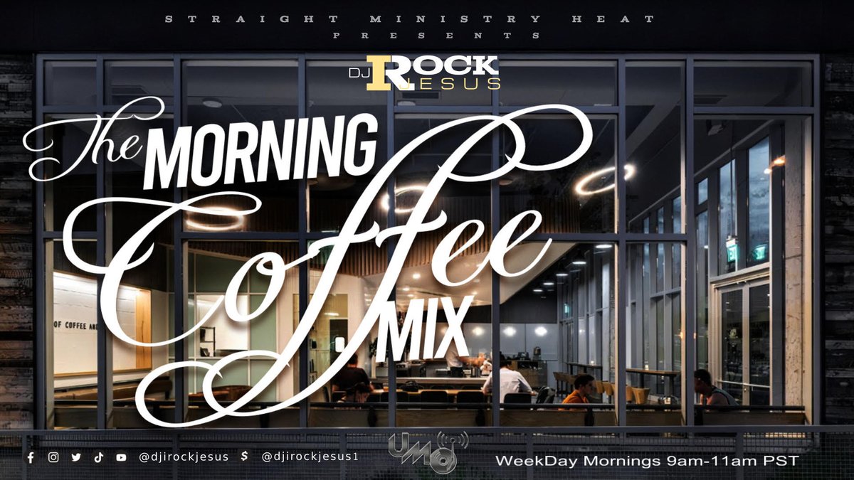 #UMOLV Broadcaster: #UMOAMP presents - #MorningCoffeeMix @djirockjesus  #HUMPDAY #WednesdayWakeUp #BRANDNEW from 9am-11am PST

UMOLV.COM #GetAmplitude #UMOLV23