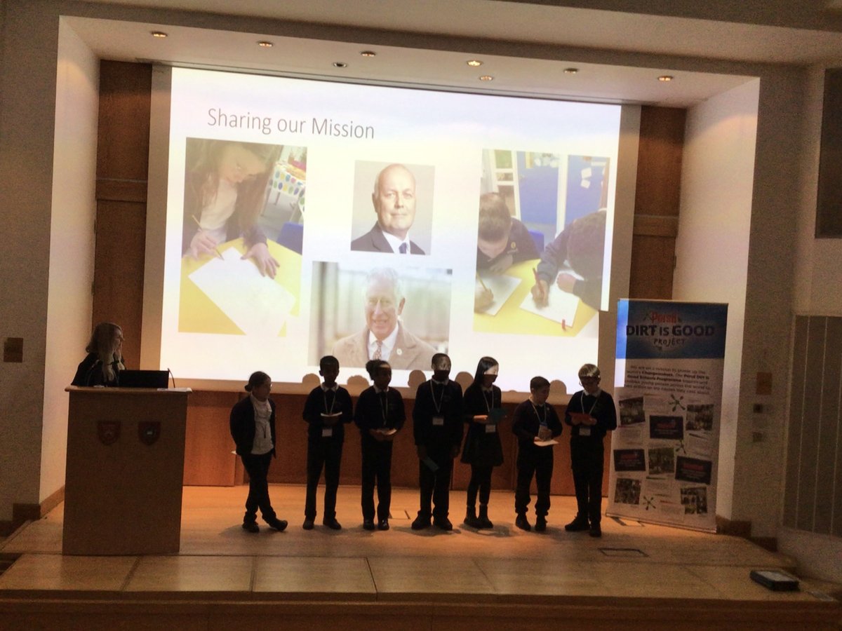 How proud we are of our amazing Eco Team. They presented their project of ‘Saving our Seas’ this afternoon. Confident, clear and projecting their voices they were fabulous. @ManorSalisbury @UL_Partnership #DirtIsGoodProject