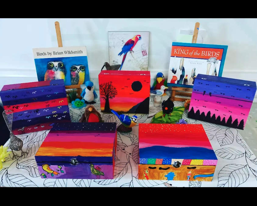 ArkTOxford's tweet photo. Art Nest Diaries
Looking forward to giving last terms Thursday Group their bird boxes this week. We have varnished them to protect them, they should last for years 😁
#interaction #schoolintervention #youngmindsmatter #spacetotalk #smallcharity #everyonematters https://t.co/VTCpCdcRvB