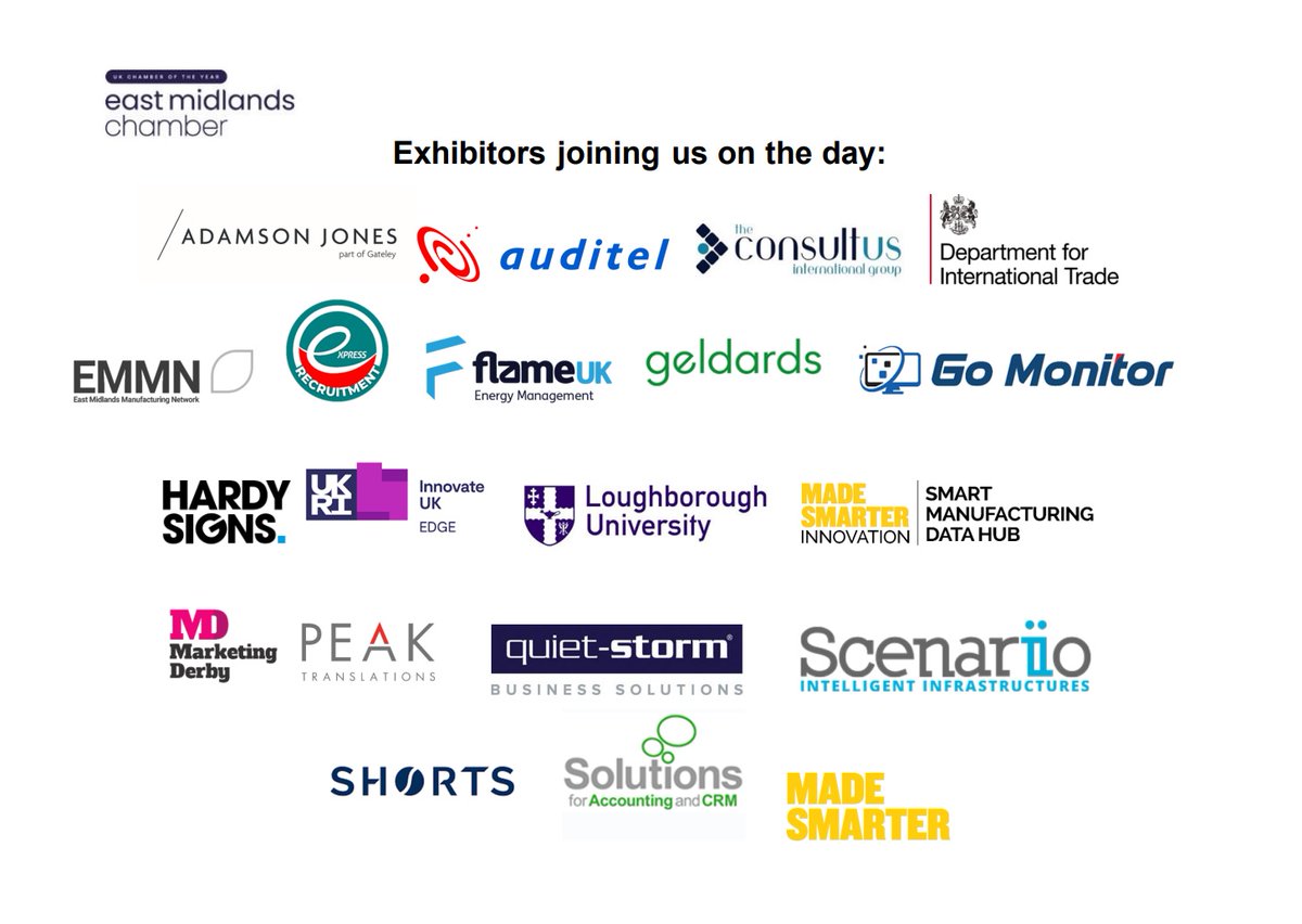 EMC Policy Team (@emc_policy) on Twitter photo At our Manufacturing & Trade Conference (6 April), in addition to our great range of speakers, panelists & workshops, we have some fantastic exhibitors offering a range of support and services, check out our latest addition - <a href="/ScenariioLtd/">Scenariio Ltd</a>
Event detail: bit.ly/EMCMANF23 At our Manufacturing & Trade Conference (6 April), in addition to our great range of speakers, panelists & workshops, we have some fantastic exhibitors offering a range of support and services, check out our latest addition - <a href="/ScenariioLtd/">Scenariio Ltd</a>
Event detail: bit.ly/EMCMANF23