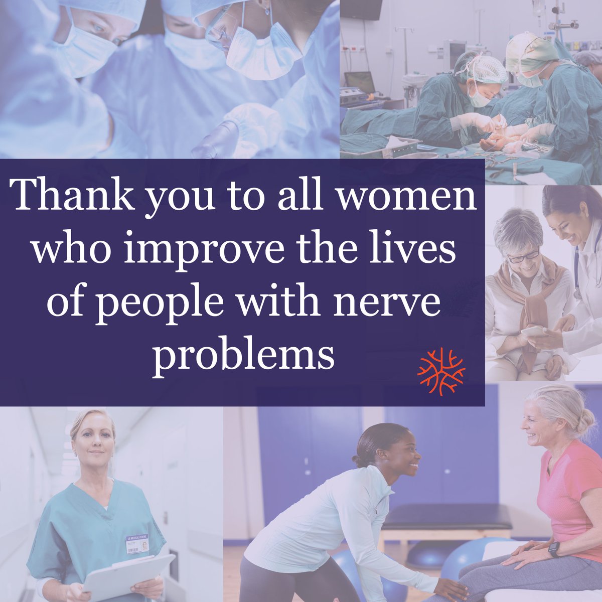 On International Women's Day, we celebrate the exceptional women improving the lives of those with nerve problems and beyond. Thank you for all you do!

#IWD2023 #improvinglives