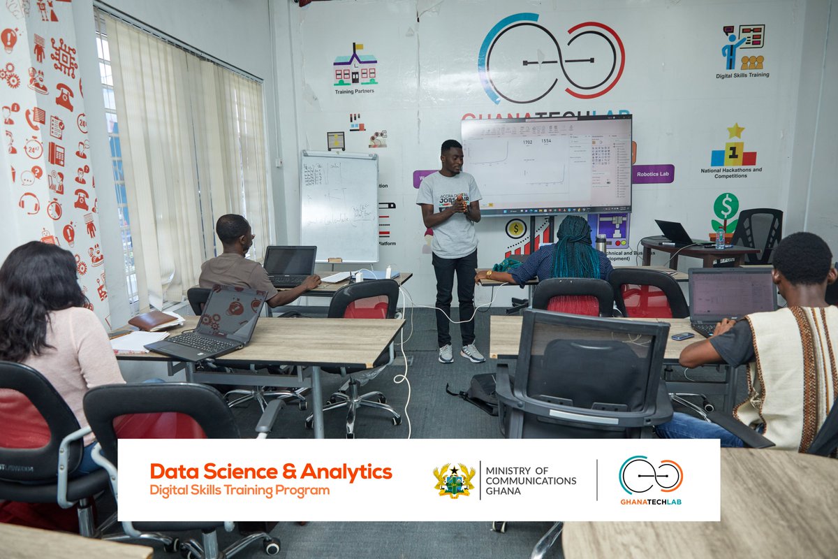 GhanaTechLab's tweet image. The Data Science trainees at the GTL main continued their studies in Power BI. They worked on an Employees Insights Dashboard(HR) and created measures to answer business questions. 
#GhanaTechLab
#GTLBaseprogram
#DataScience