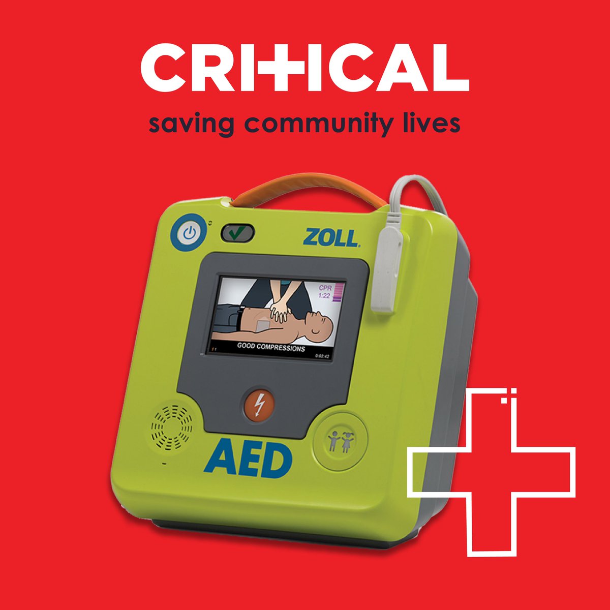 CRITICAL | Emergency Medical Response (@criticalcharity) on Twitter photo To celebrate our successful rebrand to CRITICAL we are giving away a <a href="/MedicalZoll/">ZOLL_Medical</a> AED to one lucky winner.
To enter simply follow us and retweet this using #CriticalCharity and naming the group/club/community that you would like to see in the draw.
Thank you 👌 & please share To celebrate our successful rebrand to CRITICAL we are giving away a <a href="/MedicalZoll/">ZOLL_Medical</a> AED to one lucky winner.
To enter simply follow us and retweet this using #CriticalCharity and naming the group/club/community that you would like to see in the draw.
Thank you 👌 & please share