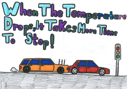 With there being snow on the ground on some parts of the North West it seems like the perfect time to announce our Winter Competition Runner Ups! 

🎉 Sandy and Sean from Castlehill Primary School! 

Take some advice from Sandy &amp; Sean and follow their slogan!