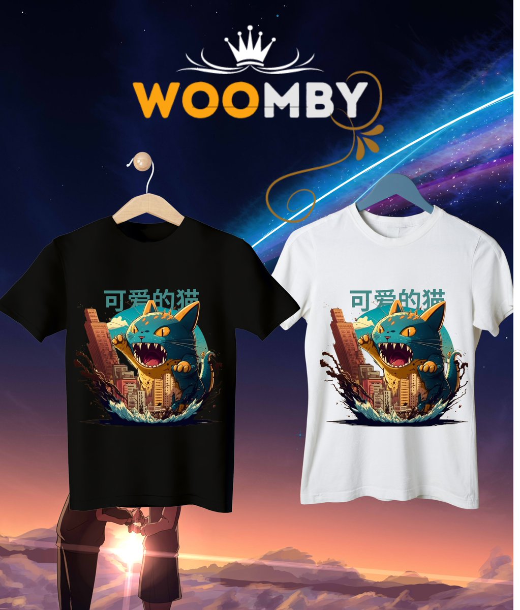 Woomby_'s tweet photo. Show Your Love for Cats with the Fun and Playful Catzilla Stickers &amp; T-shirts
Order Yours Today: https://t.co/UXnLiqROxk
Tags:
#tshirtdesign #funny #Trendy #style #redbubble #illustrationart #cat #catzilla #Clothing #Stickers #catlovers #illustration https://t.co/HPO9Q9e1LH