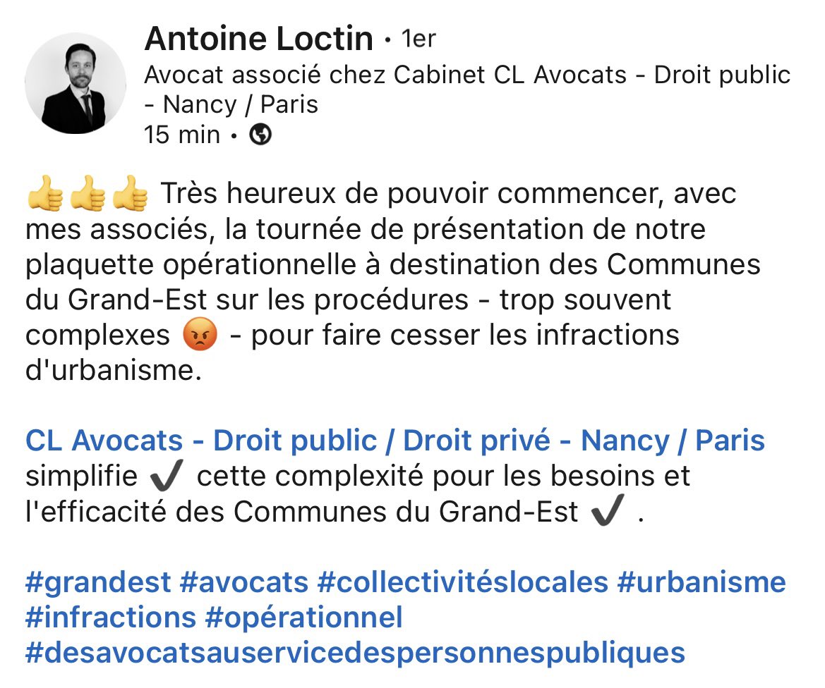 CL AVOCATS tweet media