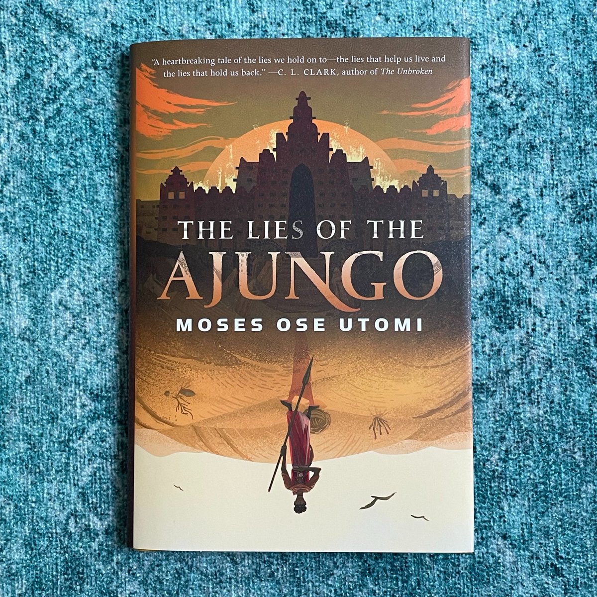 TorDotComPub's tweet photo. The happiest of book birthdays to The Lies of the Ajungo by @MosesUtomi, the first installment in the Forever Desert series! https://t.co/npWAWNJpSR
