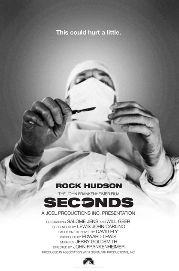 Benditos #JohnFrankenheimer y #RockHudson 
#PlanDiabólico #Seconds