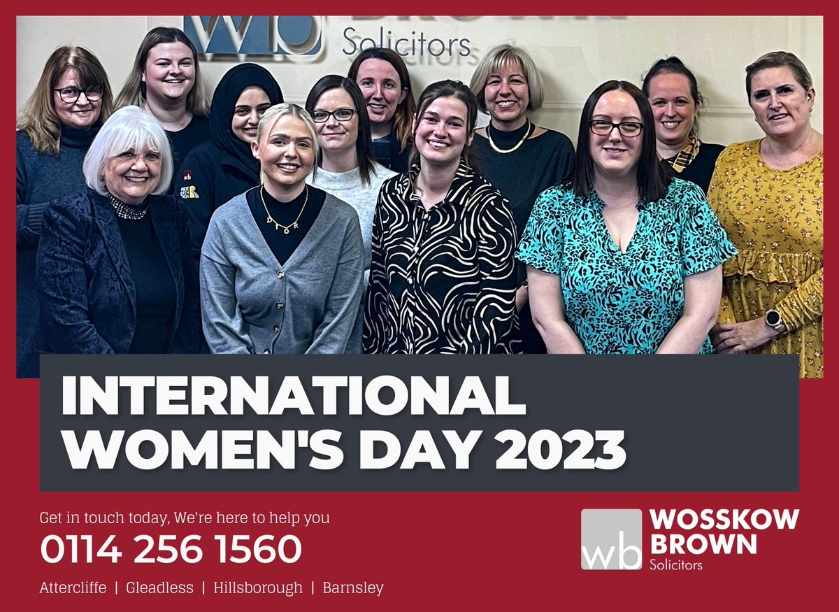 We’re proud of what the Women of Wosskow Brown have achieved individually &amp; collectively

Wosskow Brown recognises it is essential to #EmbraceEquity &amp; acknowledge everyone has different needs to enable them to be who they are. 

Thank you all for being part of the team

#IWD2023