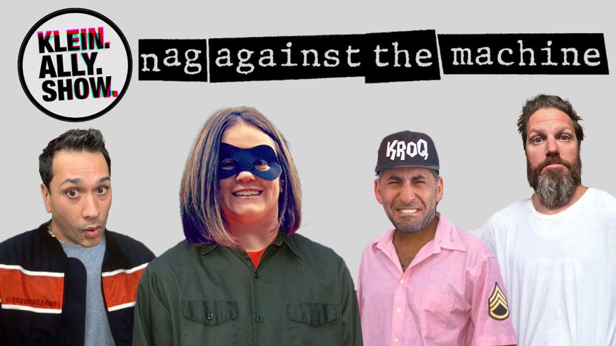 DanWinDanWin's tweet photo. "Nagging in the name of"
@kleinallyshow @Yourallyjohnson @DJOmarKhan @JakeDillTweets @kroq #duces #radio #RageAgainstMachine https://t.co/Qzfix02jZm