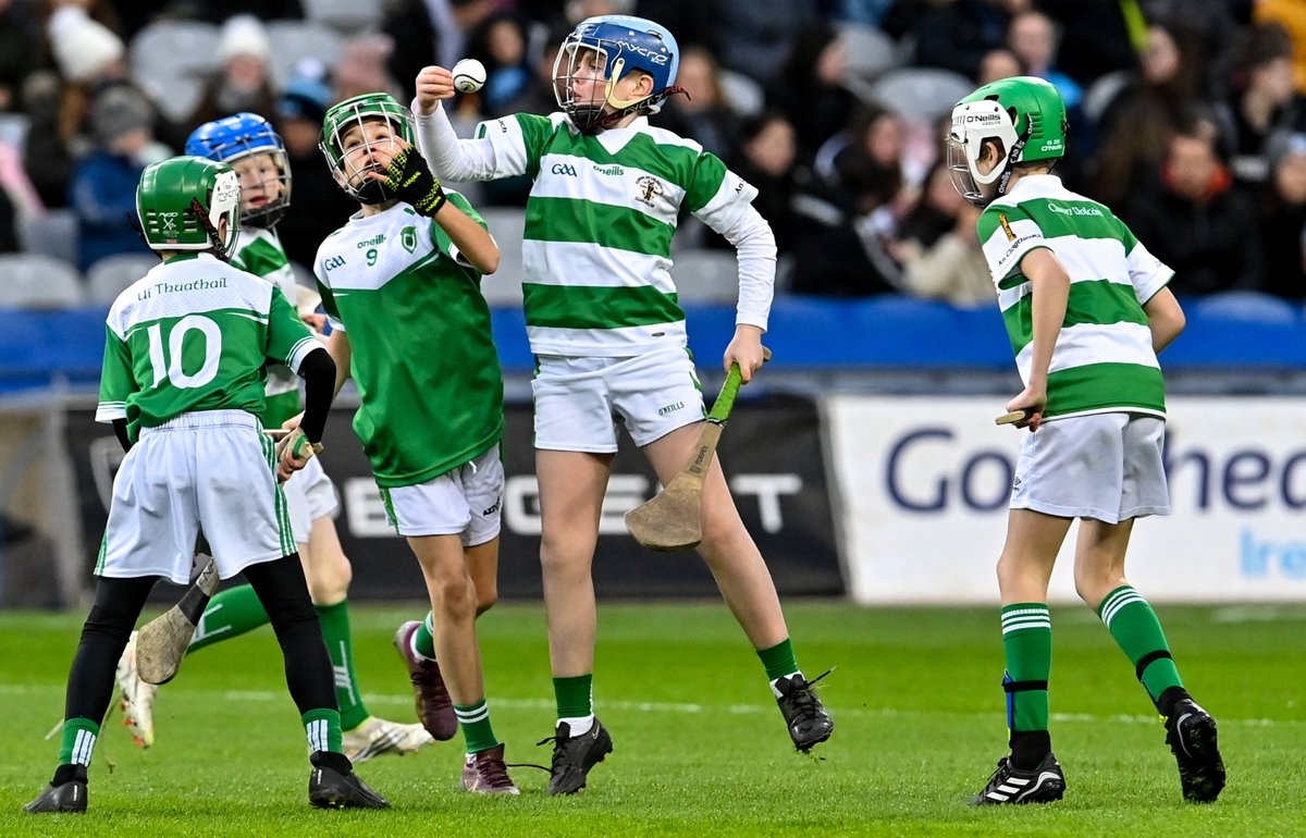 Our U11 Boys Hurling Team and Mentors represented the club with distinction at half time during the recent Dublin and Tipperary National Hurling League game. Thanks to <a href="/sportsfile/">sportsfile</a> we have some fantastic photos. The full gallery can be seen on our website  roundtower.ie/gallery/