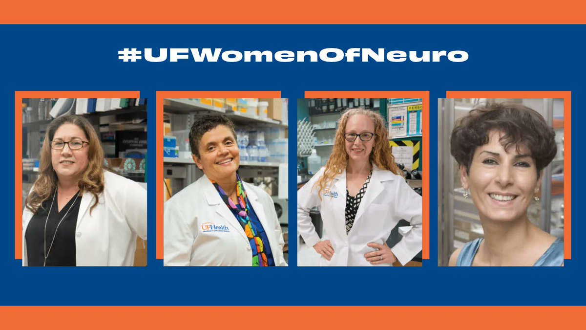 It’s #InternationalWomensDay, a time to celebrate women’s achievements and raise awareness to drive #genderparity. Take time to familiarize yourself with some of the amazing women leading #UFNeuro research initiatives: buff.ly/3xGoeWb (via @ufmbi). #UFWomenOfNeuro