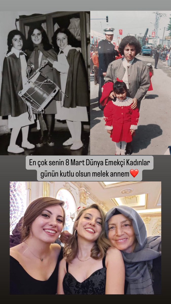 Hayatımın en önemli parçaları,bu kısacık ömrünüzde o kadar çok kişinin hayatına dokundunuz ki sizinle ne kadar gurur duysam az.
Siz olmadan nefes alabiliyor olmak ağır gelse de ömrüm boyunca adınızı yaşatacağıma söz veriyorum. 8 Mart Dünya Emekçi Kadınlar Günümüz kutlu olsun ❤️