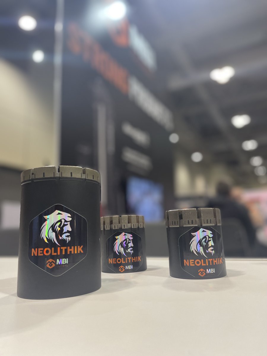 MBI_Global's tweet photo. Neolithik, 𝙨𝙩𝙧𝙤𝙣𝙜 𝙥𝙧𝙤𝙙𝙪𝙘𝙩𝙨 🔥

The @the_PDAC convention is an opportunity to unveil the new identity of our consumables! They are now called Neolithik.

Robust and innovative, just like the Neolithic men.

Head over to the booth 𝟳𝟱𝟭 to check them out!

#PDAC2023 https://t.co/zOezBHyLVD
