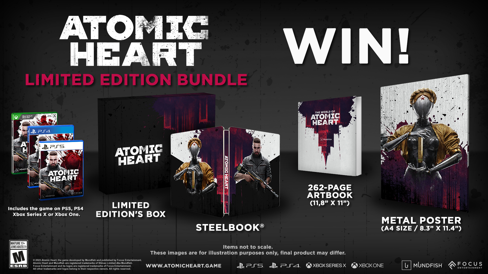  Atomic Heart PS5 : Maximum Games LLC: Video Games