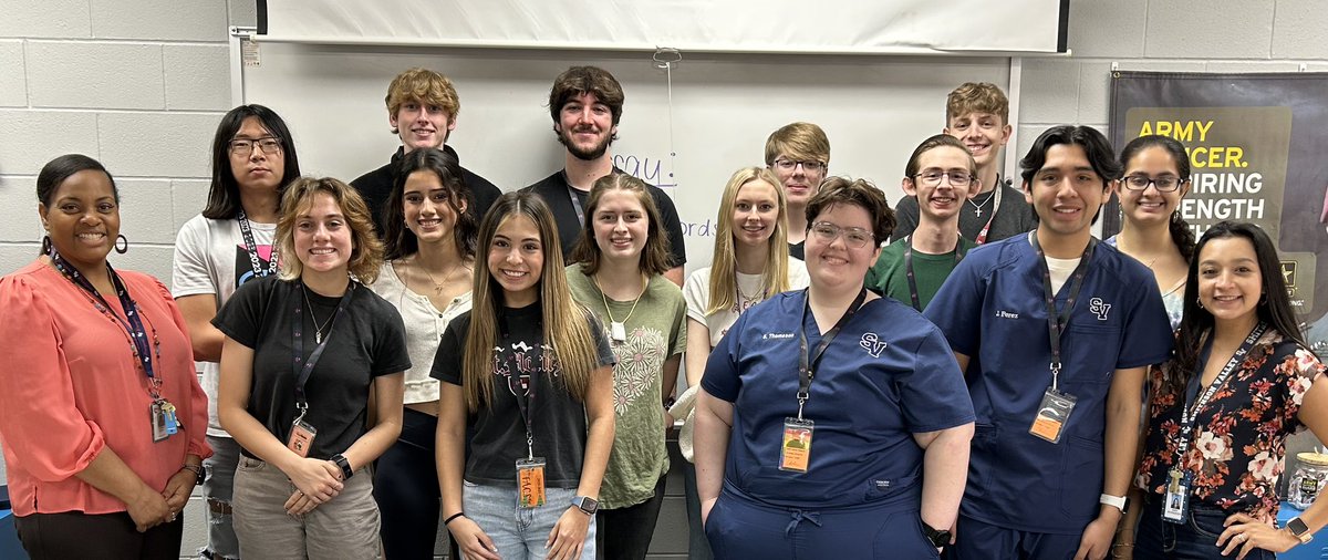 “Counselors Meeting with SVHS Top 15 Scholars, Class of 2023”