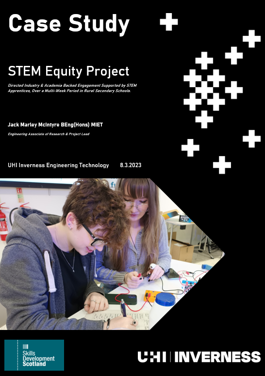 UHI_EngTech's tweet photo. Happy International Women's Day! Here's a sneak peek into our Research, with our STEM Equity Case Study! ‘Applications by women into Eng/Tech apprenticeships are <5% that of men in Scotland, how do we change this? Is it disengagement, image problems or a lack of role models…’ https://t.co/y2Nu1KHZuq