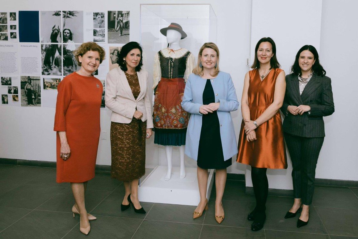 Petra Schneebauer (@schneebauerp) on Twitter photo On this #IWD I want to highlight some remarkable 🇦🇹Women. An exhibition about the pioneering #HedyLamarr opened at <a href="/ACFNY/">Austrian Cultural Forum New York</a> this week with Minister Susanne Raab. Congratulations Dir. Susanne Keppler-Schlesinger and Danielle Spera.
Exhibition is running at <a href="/ACFNY/">Austrian Cultural Forum New York</a> until May 15th! On this #IWD I want to highlight some remarkable 🇦🇹Women. An exhibition about the pioneering #HedyLamarr opened at <a href="/ACFNY/">Austrian Cultural Forum New York</a> this week with Minister Susanne Raab. Congratulations Dir. Susanne Keppler-Schlesinger and Danielle Spera.
Exhibition is running at <a href="/ACFNY/">Austrian Cultural Forum New York</a> until May 15th!