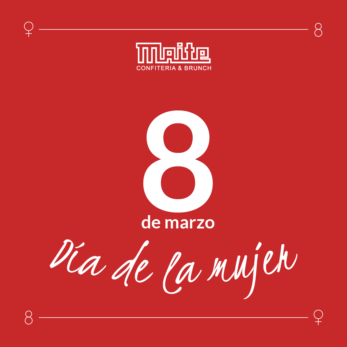 ¡Feliz Día de la Mujer! Por todas las trabajadoras, luchadoras y valientes. Cada una de vosotras es un modelo a seguir y una inspiración para todos 💜💜💜

#8M #DíaDeLaMujer #FelizDíaDeLaMujer