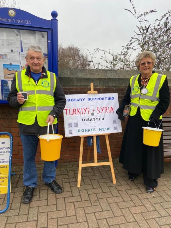 We are delighted to announce that thanks to kind donations to our street collections in Gerrards Cross and Chalfont St Peter we have been able to send another Shelterbox to the earthquake disaster zone.