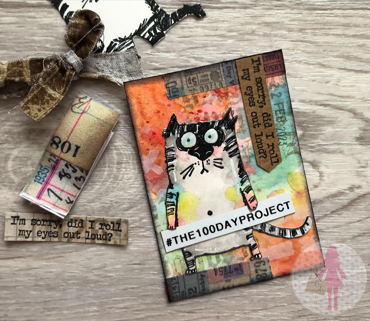 stampers_anon's tweet photo. 🐈🧡 ATC #timholtzstamps Snarky Cats + Faded Type and loads of #distressinks
✂️ #handmade by @crafty_adventurista
#snarkycats #ATC #crafts #DIY #mixedmedia #onlineshopping #stampersanonymous #timholtz https://t.co/UZcuUdkY3e
