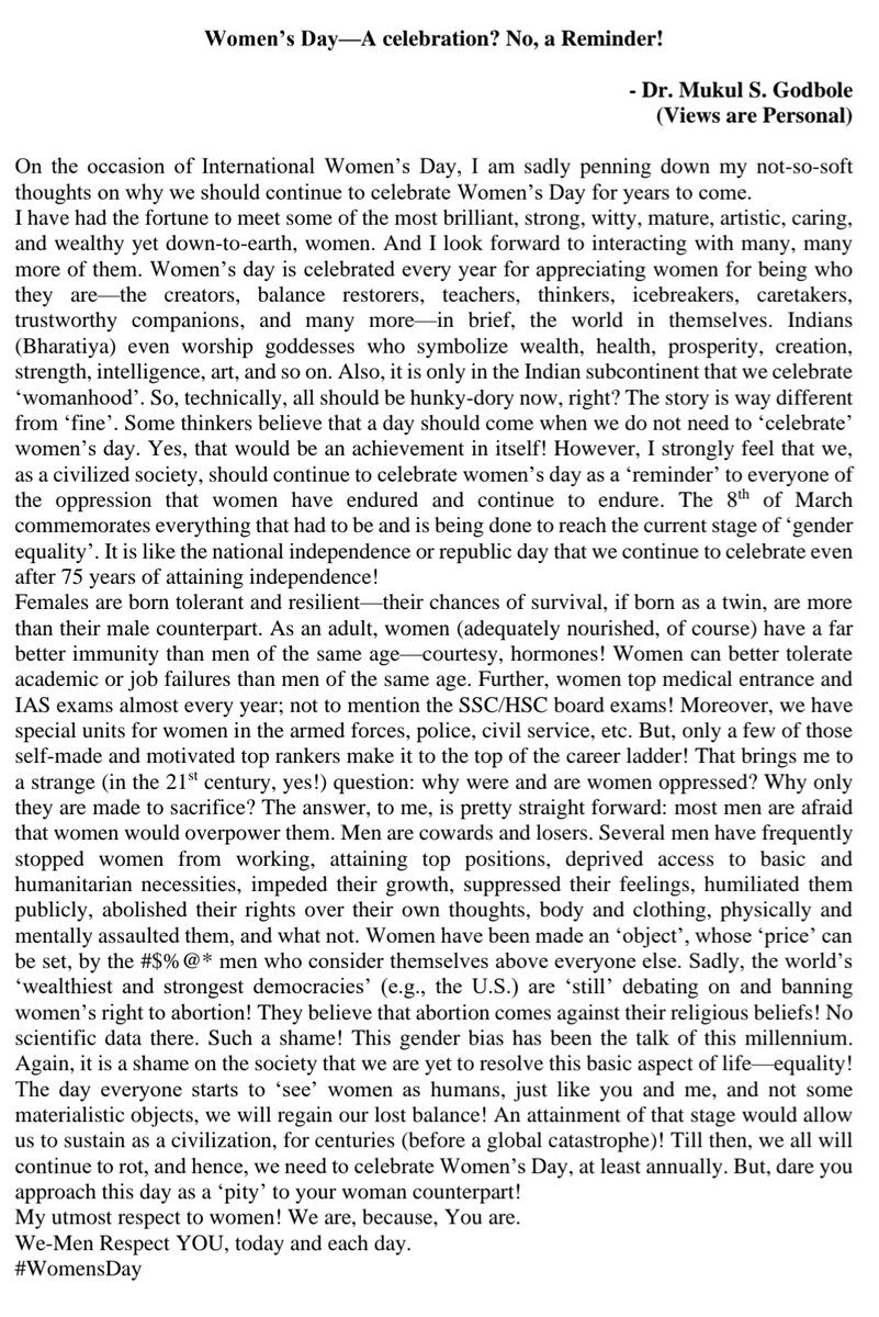 मुकुल स. गोडबोले tweet media