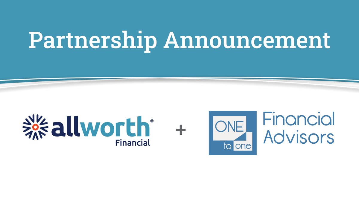AllworthRetire's tweet photo. Our 26th partnership in 5 years! Proud to announce an agreement to acquire a 3-person $417M BD affiliated advisory team and their client relationships from Indiana’s One To One Financial Advisors. Welcome to Allworth! #RIA #topRIA @pat_mcclain @scotthansonCEO https://t.co/BNsps4lgZy