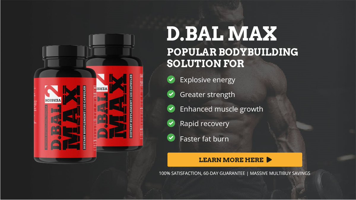 SelmaLinares's tweet image. Build Muscle, Strength, And Endurance With D-Bal Max - The Ultimate Supplement For Serious Fitness Enthusiasts! #Bodybuilding #Dbalmax

cutt.ly/88HTk5H