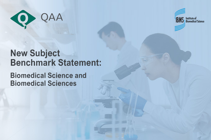 Earlier today, the Quality Assurance Agency (@QAAtweets) published a new subject benchmark statement for #BiomedicalScience. 

The revised statement aims to support the delivery of future-proofed Biomedical Science(s) programmes across the UK: ibms.org/resources/news…
