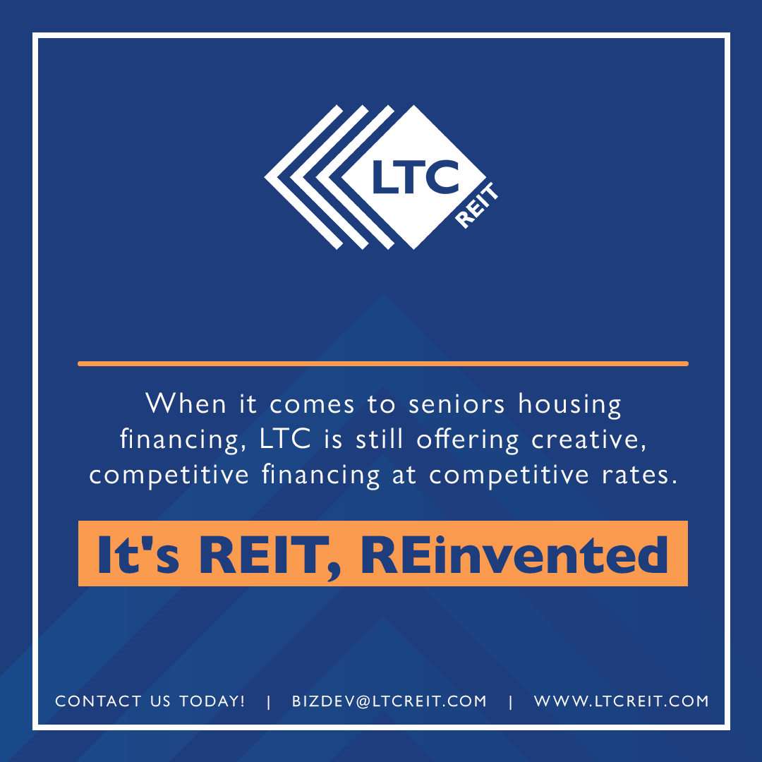 LTCreit's tweet photo. LTC is REIT REinvented.

Contact us today - https://t.co/VeTpLlKvJz https://t.co/x4mCDUpSaA