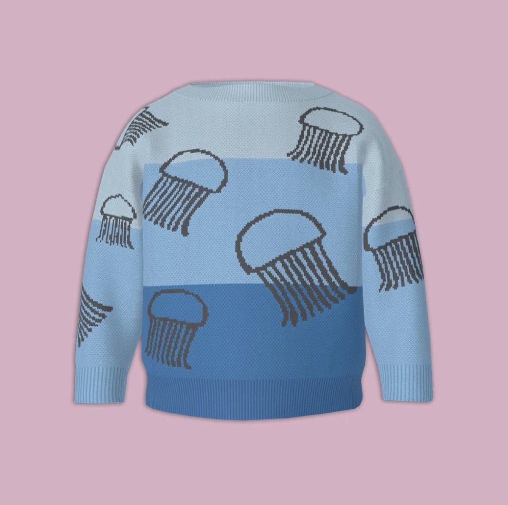 more cool art by @steve_dore_ ! who also designed these very cool sweaters! Have you gotten yours?! l8r.it/ZsyM