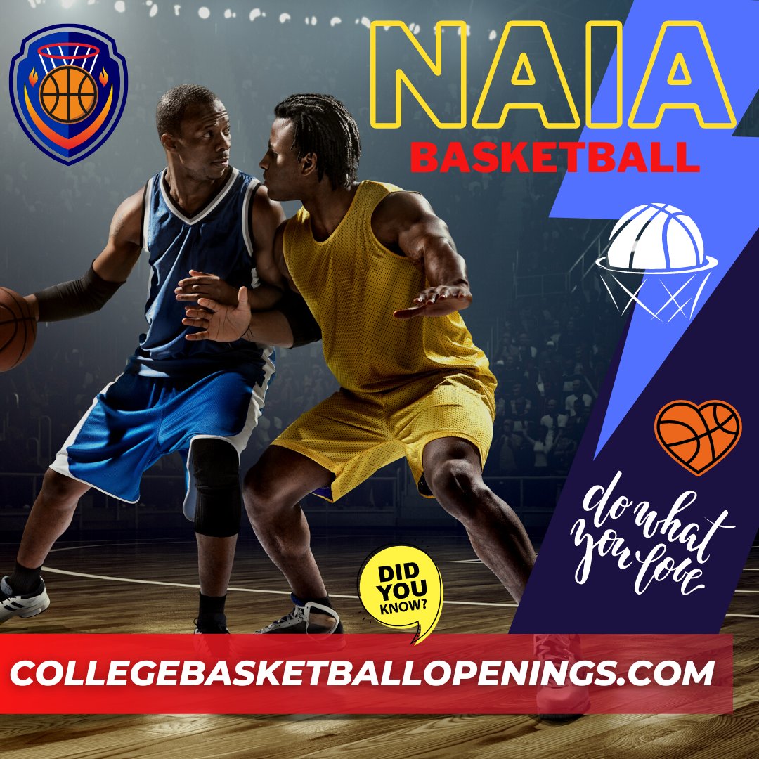 🚨NAIA Looking for Wings, Shooters &amp; Size! 2023🚨
RETWEET &amp; LIKE to HELP PLAYERS 👀this information🎯 
🏀TAG - UNSIGNED SENIORS
🏀TAG - POST GRAD
🏀TAG - JUCO GRADS 
🏀TAG - TRANSFERS
Who fit this description!! 👇⬇️⬇️