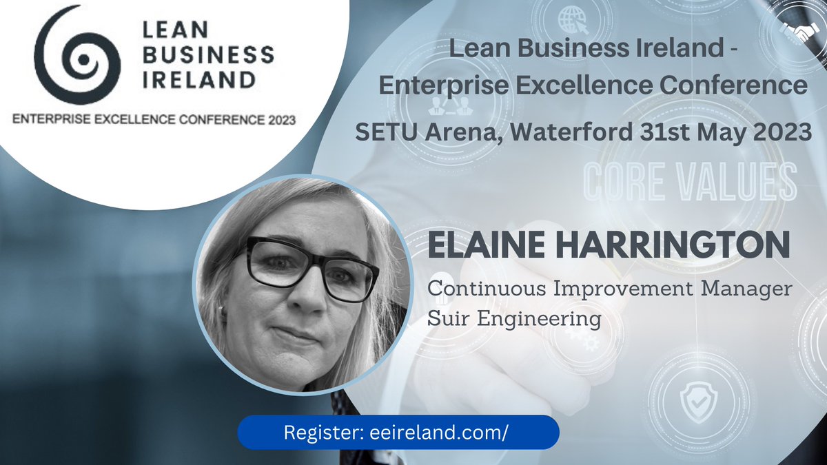 Enterprise Excellence Conference 2023
On Wednesday the 31st of May 2023, the Lean Business Ireland Annual Enterprise Excellence Conference 2023 Register today at eeireland.com/lbi-registrati…