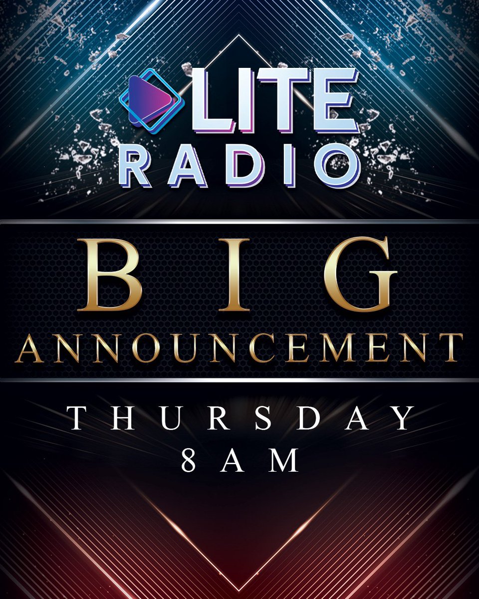 Listen to JD in the Morning for a BIG ANNOUNCEMENT at 8 am est tomorrow (Thursday, March 9)