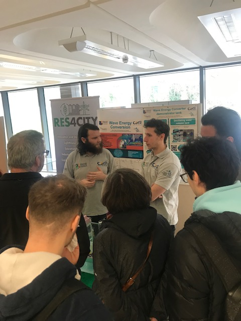 We had a great time today at MU's Green Day event.  Thanks to Marco, Jacopo and Iain for getting all the attendees up to speed with the latest in #waveenergy