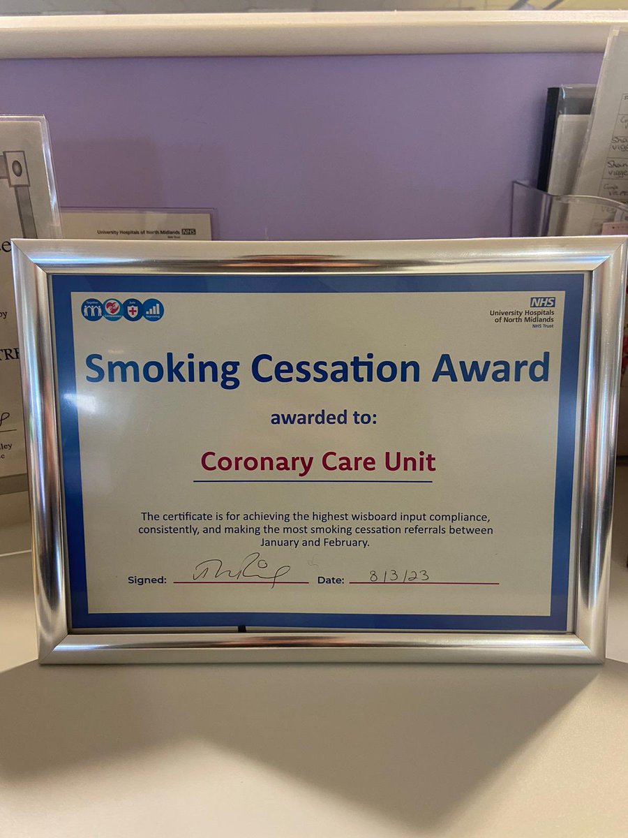 UHNM_CCU (@ccu_uhnm) on Twitter photo Smoking Cessation Aware for WIS compliance wouldnβt be shared with a more perfect team congratulations to ourselves and <a href="/220UHNM/">UHNM - Cardiology - Ward 220</a> #teamhearts #uhnm #ccu Smoking Cessation Aware for WIS compliance wouldnβt be shared with a more perfect team congratulations to ourselves and <a href="/220UHNM/">UHNM - Cardiology - Ward 220</a> #teamhearts #uhnm #ccu