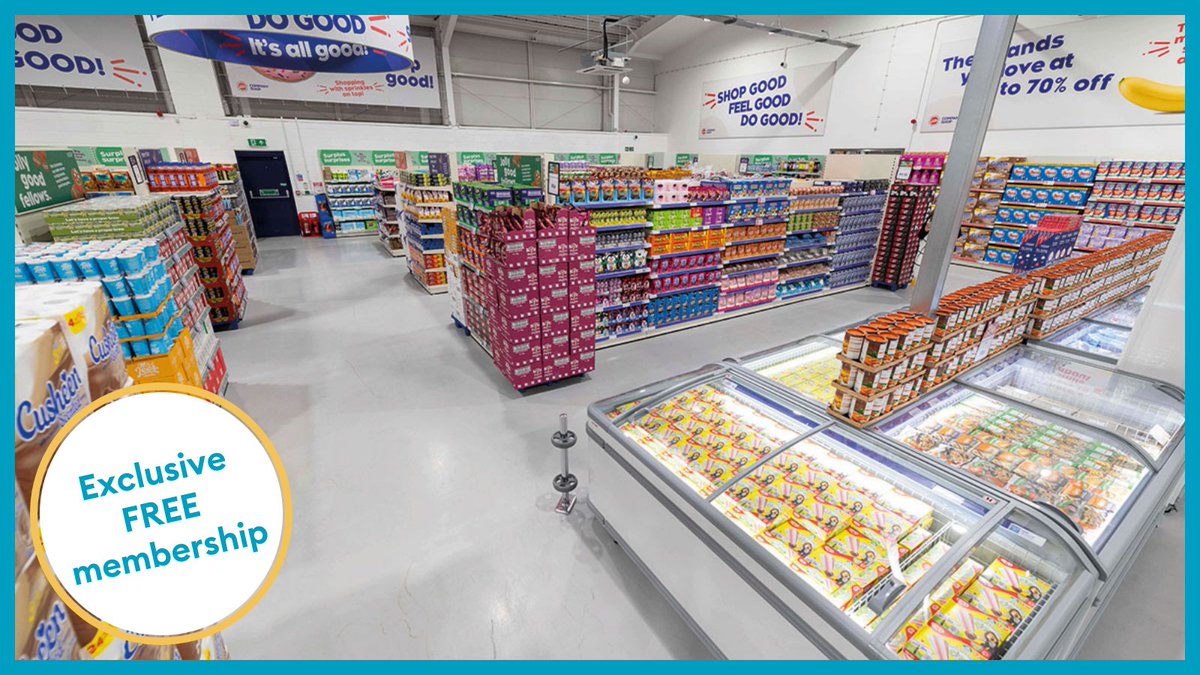 cwdiscounts's tweet photo. Looking for great deals on food and household brands? 💸

Get savings on big brands including Asda, Tesco, and many more at Company Shop 👉 https://t.co/hBTvFaQyyV

#charityworkers #volunteers #costofliving https://t.co/S1NVXIXozv