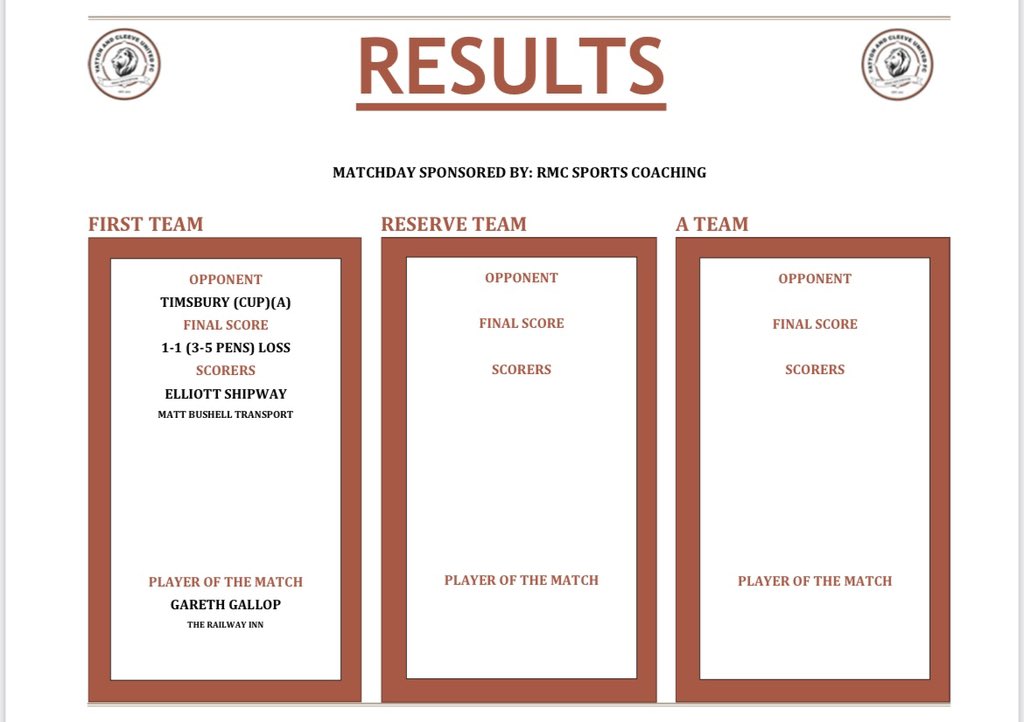 Yatton & Cleeve United FC tweet media