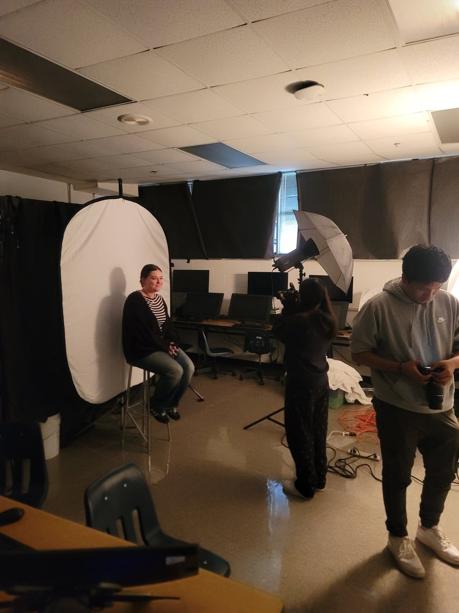 #Headshot Day for our AP Students as we are putting the pieces together for our AP Art Show! Thank you <a href="/Publix/">Publix</a> for the grant to fund part of the food for our reception! Flyer coming soon for the show ;)
<a href="/BGreenArtEd/">Brent Green (he/him)</a> <a href="/artwithmrs/">Chris Sandlin</a> <a href="/FCS_NSHS_Princ/">Scott Hanson</a> <a href="/Sheridan_NSCHS/">Mark Sheridan</a> <a href="/SpartanNationNS/">Spartan Nation: North Springs Foundation & PTO</a>