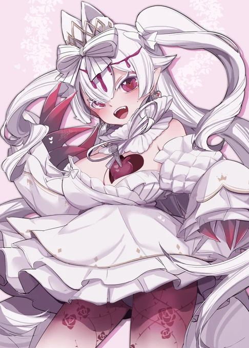 【Vさん描かせてもらうタグ】メルティチュチュさん。#ぴくチュ 