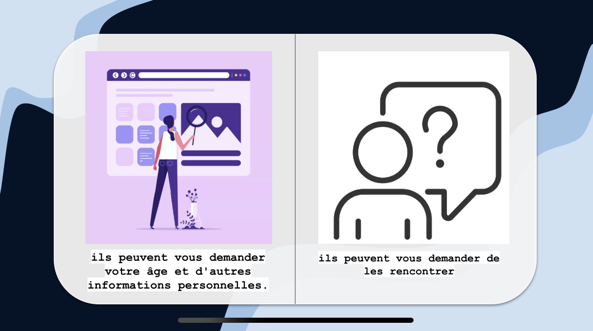 SarahHassoun4's tweet photo. Online safety in French, brought to you by the grade 7/8 students @gecdsbCyclones @gecdsbpro https://t.co/ED8jCCjJpt