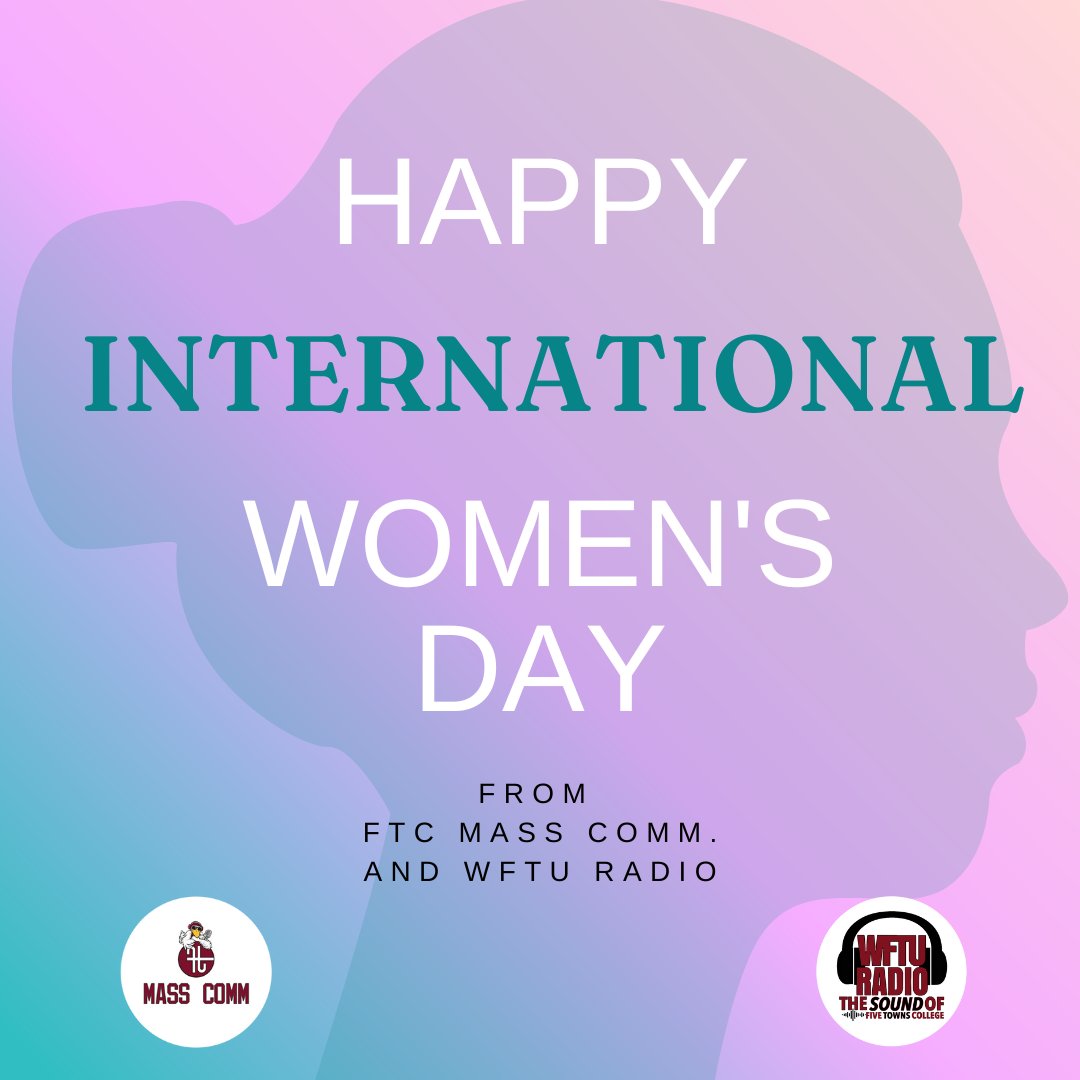 FTCMassComm's tweet image. Happy International Women&apos;s Day and Women&apos;s History Month!

Who are some important women in your life? Let us know in the comments! 👇
-
-
-
-
#fivetownscollege #internationalwomensday #womenshistorymonth