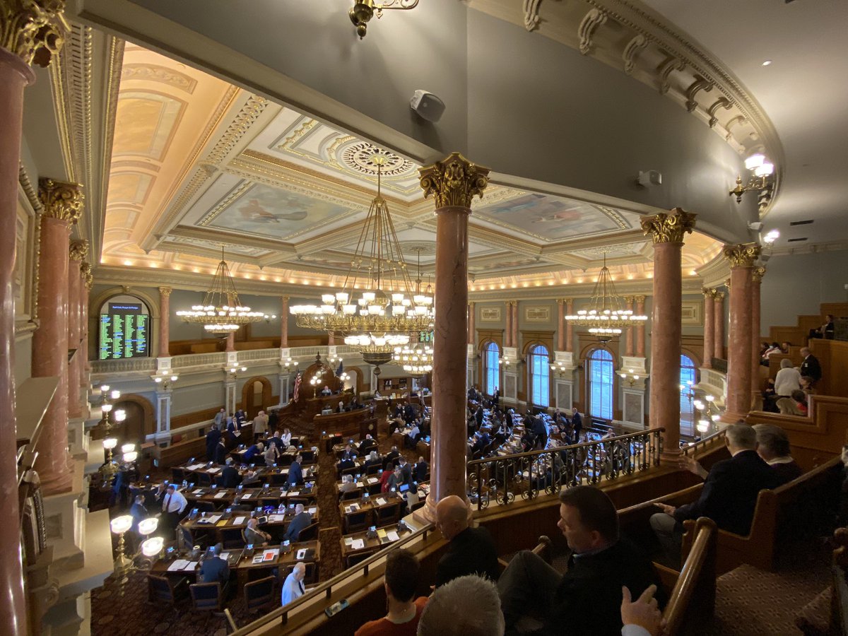 Your KSRA is represented in the Kansas House gallery today as the House prepares to debate the #EddieEagle firearm safety bill. #ksleg #2A #NRA #KansasRifle