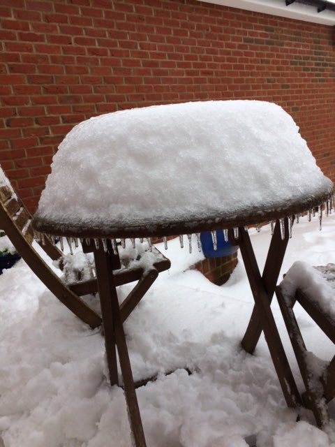 georgiawrites's tweet image. No #snow in this part of #devon today, only rain ☔️ Feeling left out. This was #snowinmarch 2018