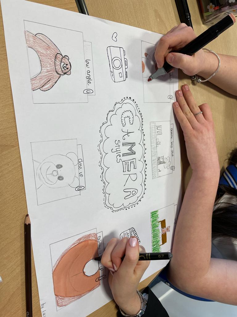 Mrs Galasso's S1 class are learning all about different camera styles in film 🎥 We absolutely love their commitment to this task! Well done S1! 👏🏻👏🏻