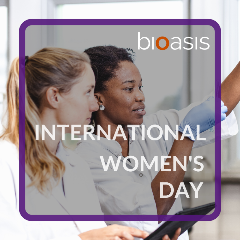 BioasisUS's tweet photo. Today on #InternationalWomensDay, we celebrate the achievements of women in science globally.

At Bioasis, we're proud to recognize the contributions of women in science, who continue to break barriers &amp; pave the way for new discoveries.

#IWD2023 

Learn more👇