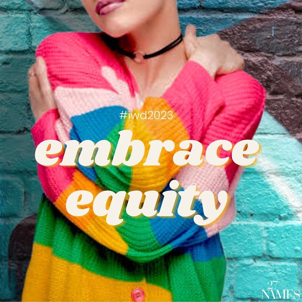27_Names's tweet photo. "For International Women's Day and beyond, let's all fully #EmbraceEquity. Equity isn't just a nice-to-have, it's a must-have. A focus on gender equity needs to be part of every society's DNA. And it's critical to understand the difference between equity and equality.

The a… https://t.co/QFsCXze0lE