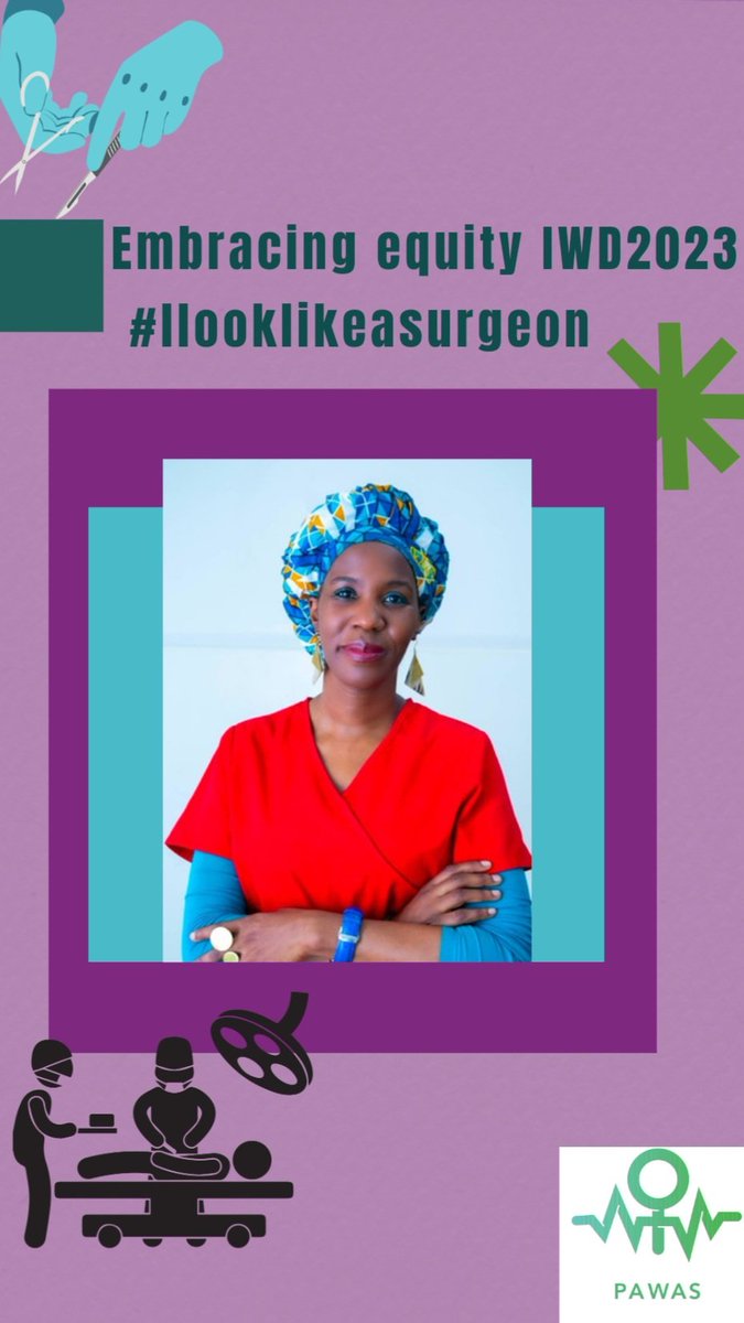 @AORTIC_AFRICA @CANCERKESHO  @pawasorg  @POHER_USA @uicc To #embracequity means empowering women with financial capacity to access preventative services to ensure early detection & timely management of cancers. Surgery is curative in early disease! #ILooklikeasurgeon 
#IWD2023