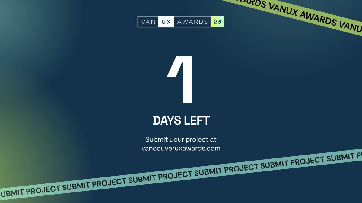 FINAL DAY FOR SUBMISSION!
Submit your project here: lnkd.in/g9sP8Ya7
‍
If you have a project that was or will be completed between December 2021 to March 2023, consider submitting an application to our 2023 awards!
‍
#ux #innovation #project #strategy #veterans